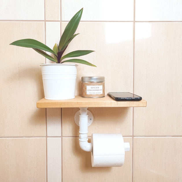 Industrial Paper Towel Holder, Toilet Paper Holder, Bathroom Towel Rac –  Colorful Home Decor