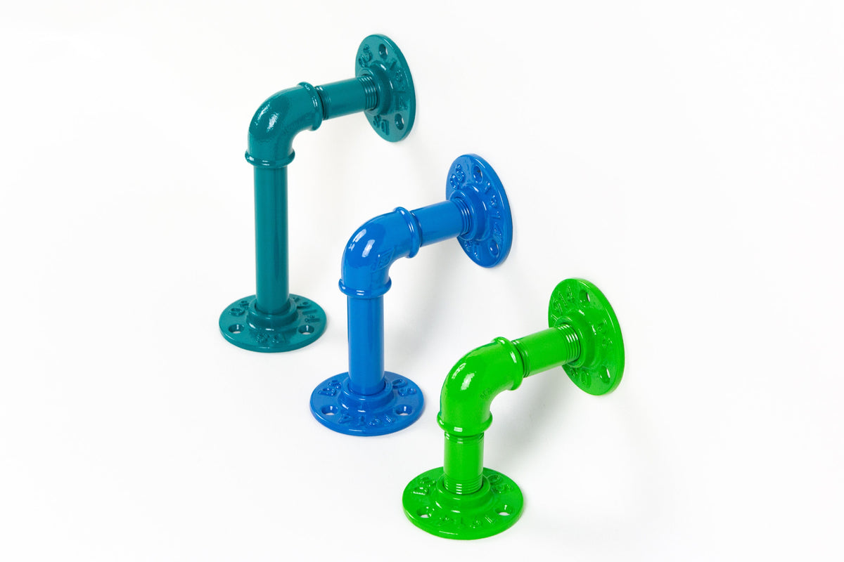 Industrial Shelf Rustic Shelf Bracket Pipe Brackets Pipe Shelf B